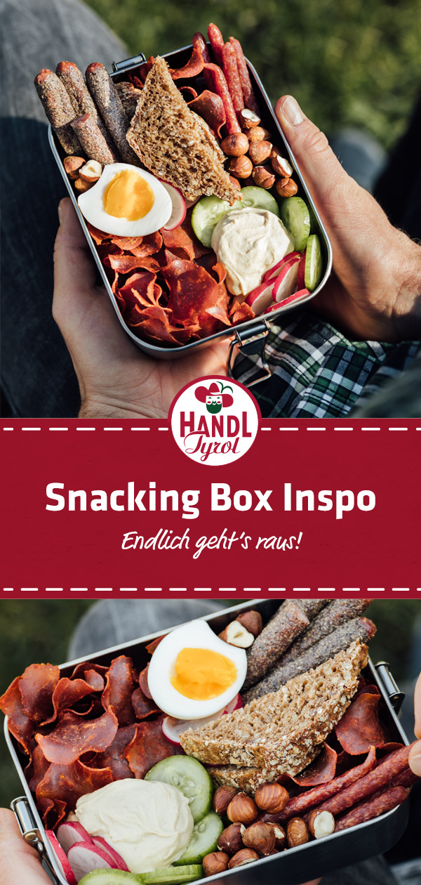 Snacking Box mit Hummus - HANDL TYROL