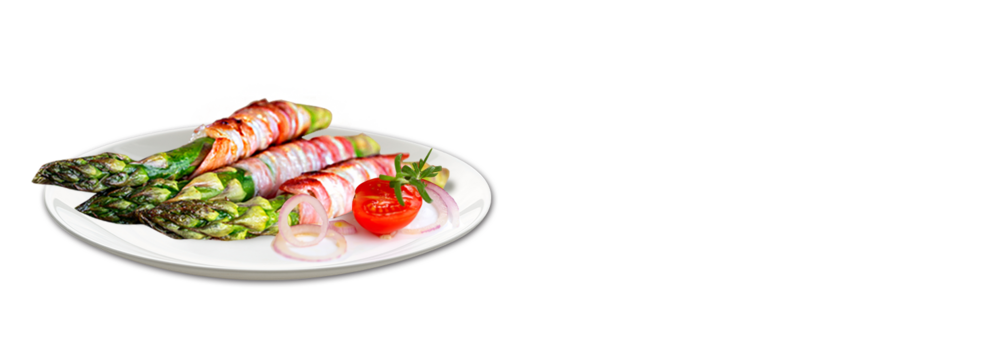 Feiner Grillspeck mit Spargel Handl Tyrol