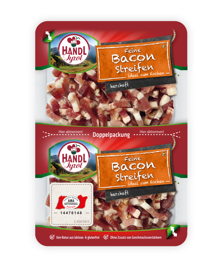 Feine Bacon Streifen Handl Tyrol