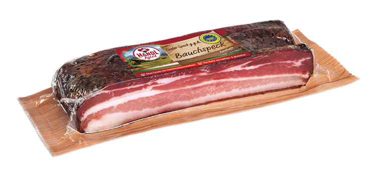 Tiroler Speck g.g.A. Bauchspeck 300g Handl Tyrol